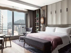 Suite, 1 Bedroom (Living Area) | Down duvets, minibar, in-room safe, individually decorated - HUALUXE Qingdao Licang by IHG (Qingdao)
