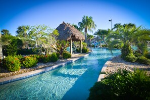 Outdoor pool, a heated pool - 4 Bedroom ChampionsGate Townhome w/Private Pool & Resort Amenities Included! (Davenport)