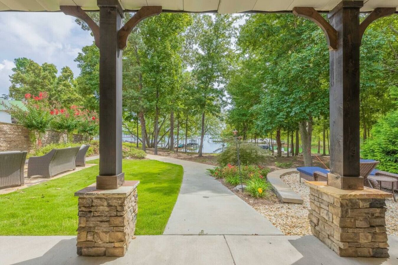 Enceinte de l’hébergement