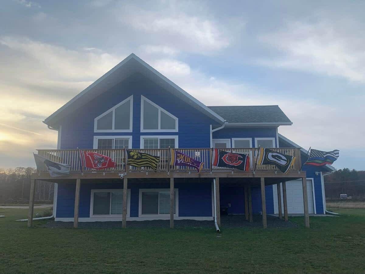 Back of house - faces Big Fish Golf Course