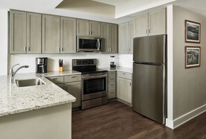 Microwave, coffee/tea maker