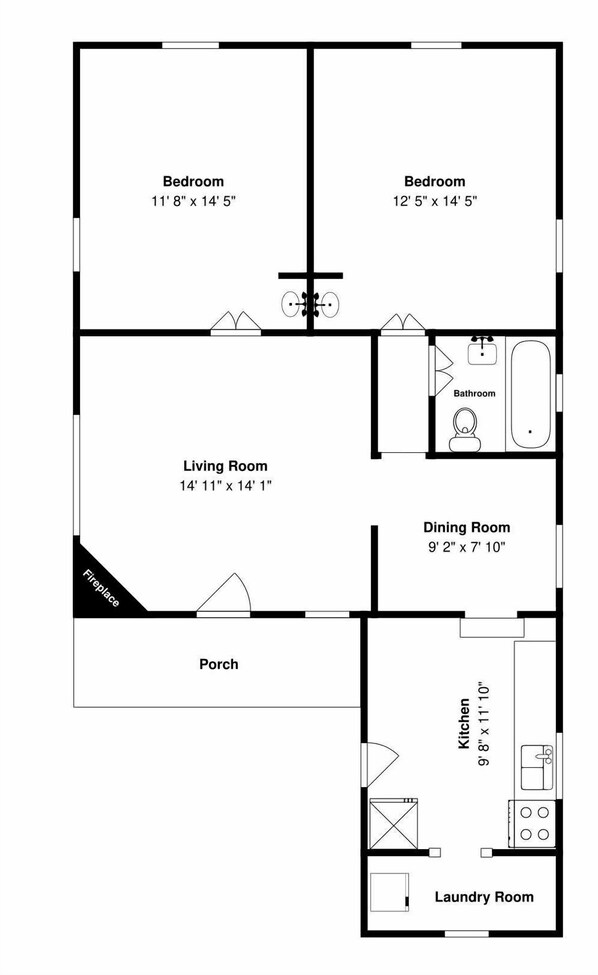 Casa (2 Bedrooms) | Servicio de la propiedad