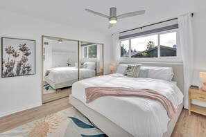 3 chambres, fer et planche à repasser, Wi-Fi, draps fournis