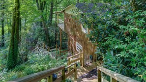 Property grounds - Close to town,Covered deck, Two king masters, Great firepit, Modern & Clean (Highlands)