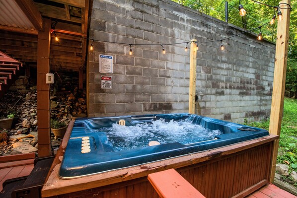 Bubbelpool utomhus