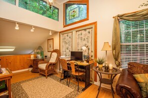 Smart TV, video games, DVD player, table football