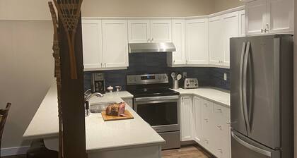 Townhouse backing onto the skating loop