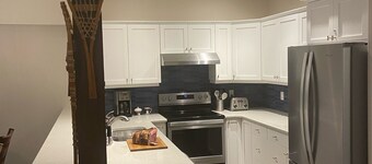 Townhouse backing onto the skating loop