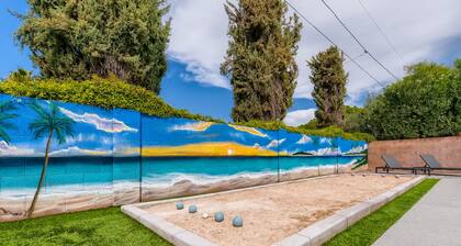Scottsdale Tropic- Large Pool, Fire Pit, Hot tub, Bocce, child & pet friendly