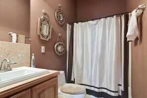 Duschwanne, Handtücher