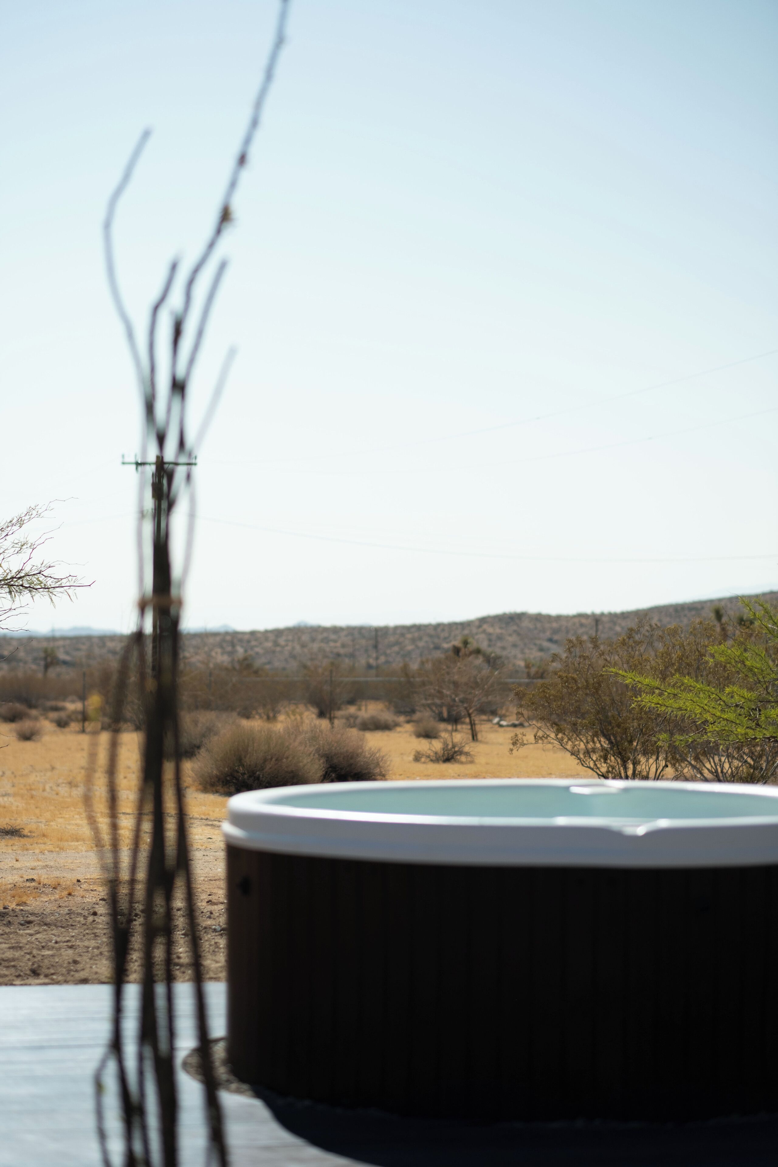 Bañera de hidromasaje al aire libre