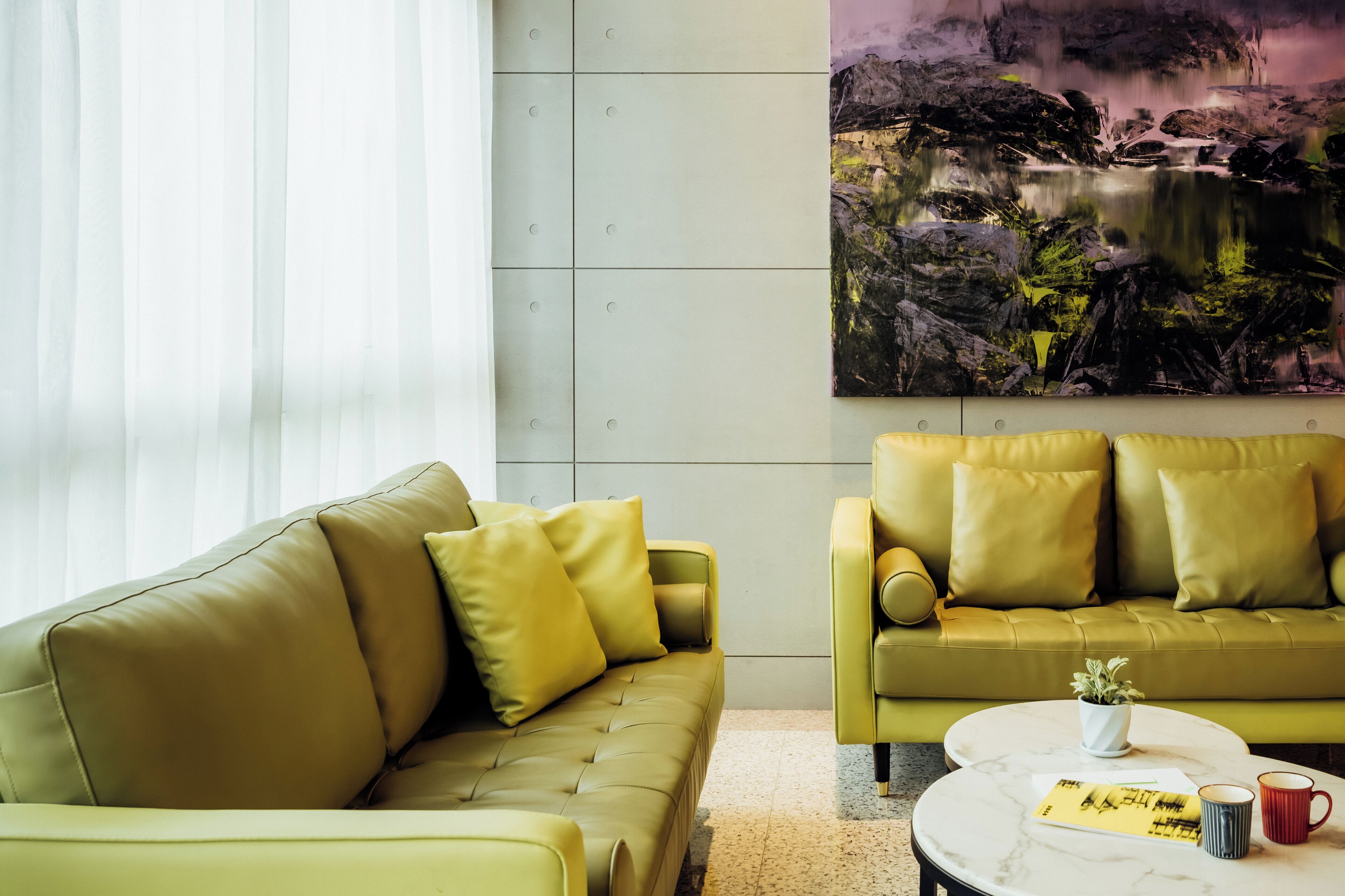 Lobby sitting area