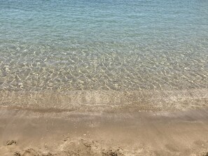 On the beach