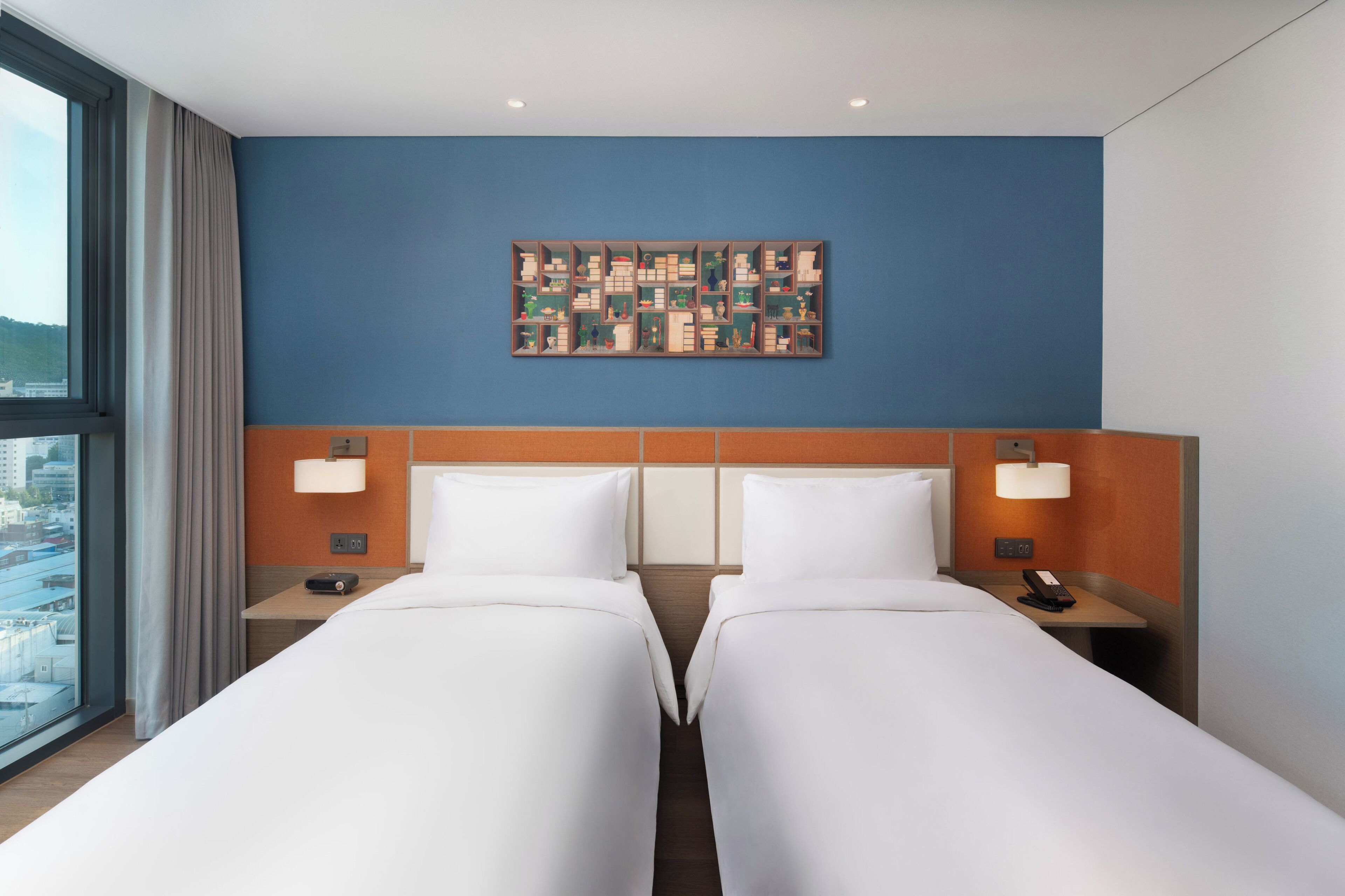Privilege Twin | Minibar con artículos gratuitos, caja fuerte, sistema de insonorización