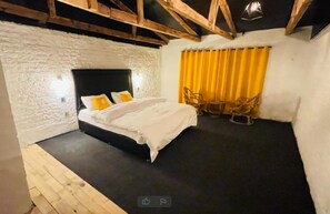 豪華雙人房 | 遮光布/窗簾、熨斗/熨衣板、免費無線上網、床單