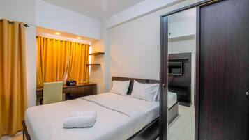 Kamar | 1 kamar tidur, Wi-Fi gratis, dan seprai linen