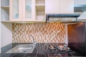 Chambre | Cuisine privée | Réfrigérateur, plaque de cuisson