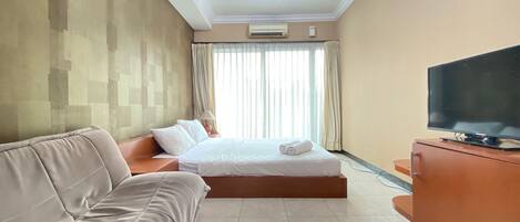 Habitació | 1 dormitori, wifi gratuïta i roba de llit