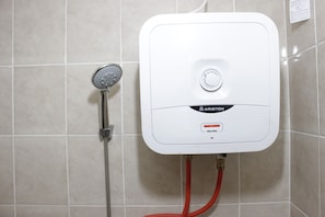 Room | Bathroom | Shower, towels - Cozy Studio At Pinewood Apartment Near Unpad Jatinangor (Cileunyi)