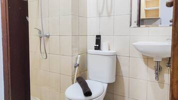 Quarto | Banheiro | Chuveiro, toalhas de banho