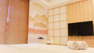 Zimmer | 1 Schlafzimmer, kostenloses WLAN, Bettwäsche