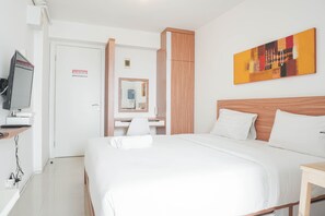 Kamar | Wi-Fi gratis dan seprai linen