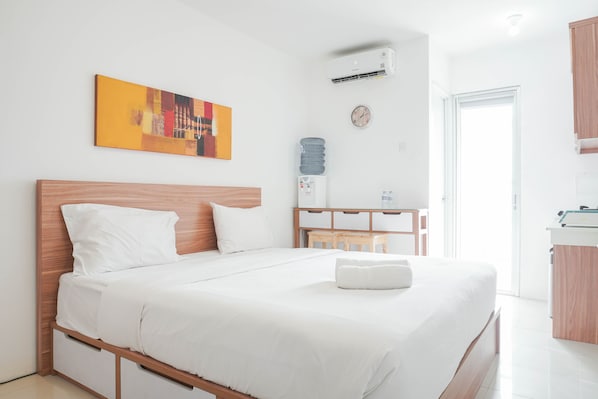 Kamar | Wi-Fi gratis dan seprai linen