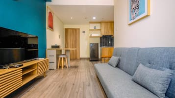 Kamar | 1 kamar tidur, Wi-Fi gratis, dan seprai linen