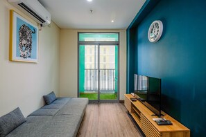Room | 1 bedroom, free WiFi, bed sheets - Simply 1Br Apartment At Pejaten Park Residence (Jakarta)