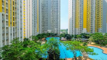 Vue depuis l’hébergement