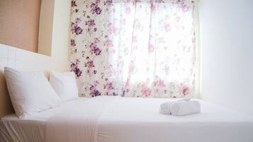 Quarto | 2 quartos, Wi-Fi de cortesia, roupa de cama
