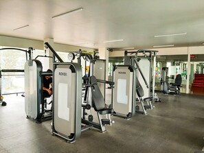 Fitness facility - Homey Studio Apartment At Aeropolis Residence Near Soetta (Tangerang)