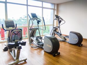 Fitness facility - Comfy And Best Deal Studio Room Tifolia Apartment By Travelio (Jakarta)