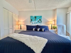 3 bedrooms, iron/ironing board, internet, bed sheets