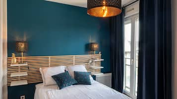 1 chambre, Wi-Fi gratuit, draps fournis