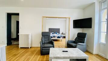 2 Schlafzimmer, Bügeleisen/Bügelbrett, kostenloses WLAN, Bettwäsche