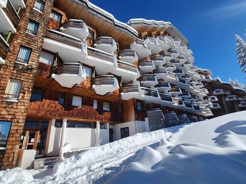 Triplex apartment Avoriaz 8 pax, fireplace, balcony