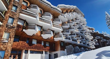 Triplex apartment Avoriaz 8 pax, fireplace, balcony