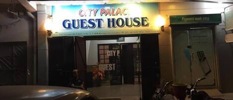 Fassade der Unterkunft