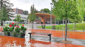 Overnatningsstedets område