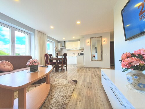 Family friendly, cozy and spacious 3 bedroom apartment in Joniškis, town centre.