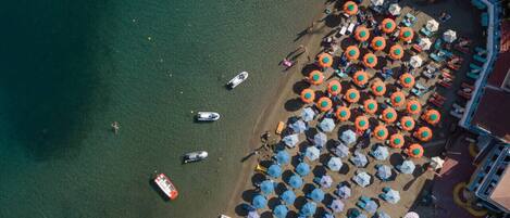 Beach nearby, beach towels