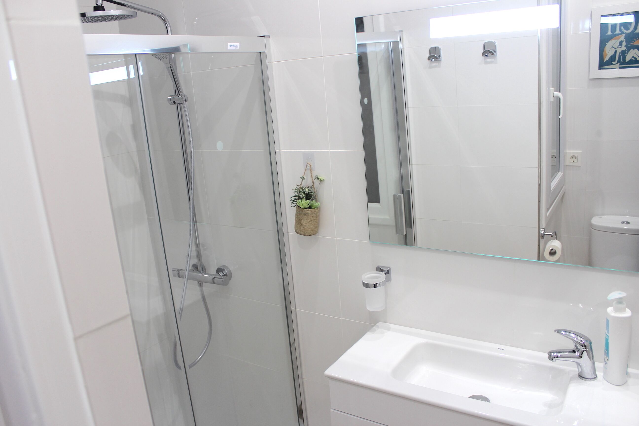 Premium Apartment, 2 Bedrooms | Bathroom | Shower, free toiletries, hair dryer, towels