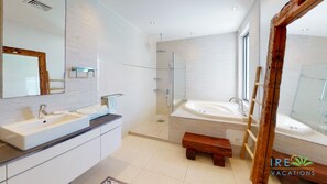 Hair dryer, towels