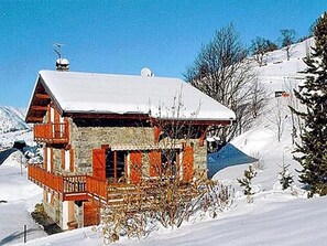 Exterior - Chalet, wifi, sauna, hammam, terrace, balcony, parking, tv, 210m², Les Menuires (Les Menuires)