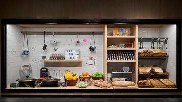 Tägliches Frühstücksbuffet (12.50 GBP pro Person)