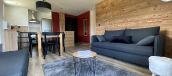 Appartement 6/8 pers au coeur de la Chartreuse aux pieds des pistes de ski