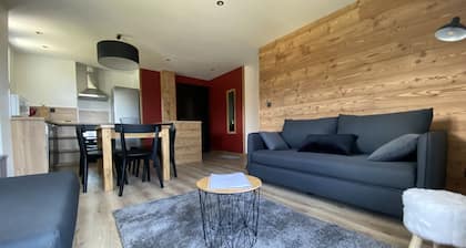 6/8 pers apartment in the heart of the Chartreuse at the foot of the ski slopes