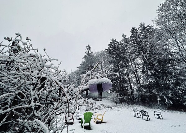 Property grounds - Captain's Quarters Getaway. Peace& quiet. Walk to everything. No fees.Pets free! (Bath)