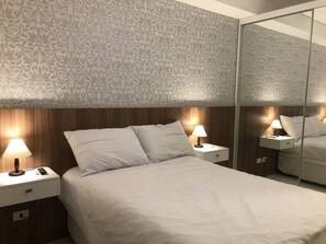 2 quartos, Wi-Fi, roupa de cama
